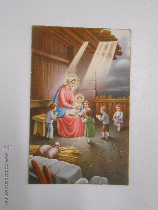 Postais: POSTAL VIRGEN MARIA Y NI&Ntilde;OS. TDKP3
