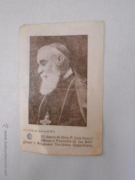 Cartes Postales: SEPIENARIO A LA VIRGEN DE LOS DOLORES. EL SIERVO DE DIOS P. LUIS AMIGO. TDKP5