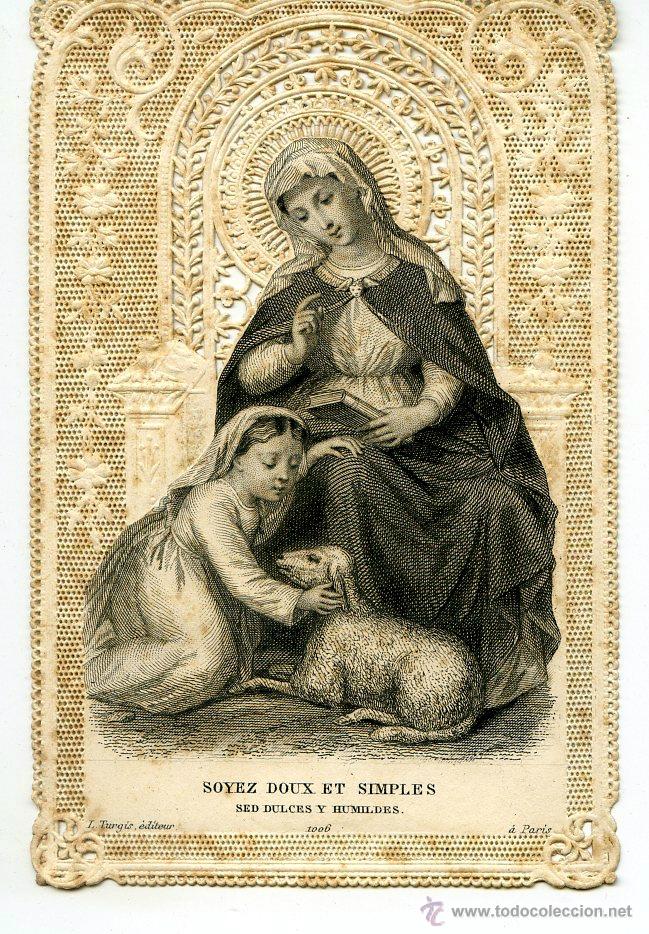 Postales: ESTAMPA CALADA FRANCESA TURGIS  - S. XIX