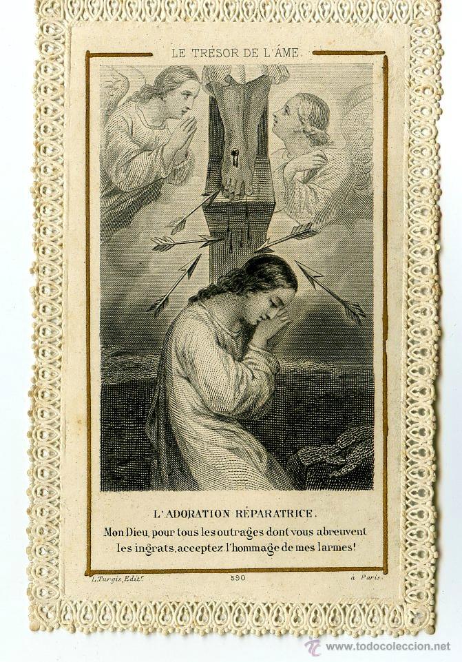 Postales: ESTAMPA CALADA FRANCESA TURGIS - S. XIX