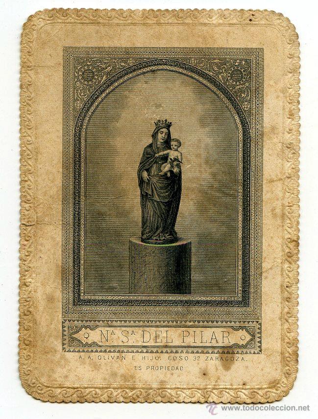 Postcards: ESTAMPA CALADA ZARAGOZA  - S. XIX