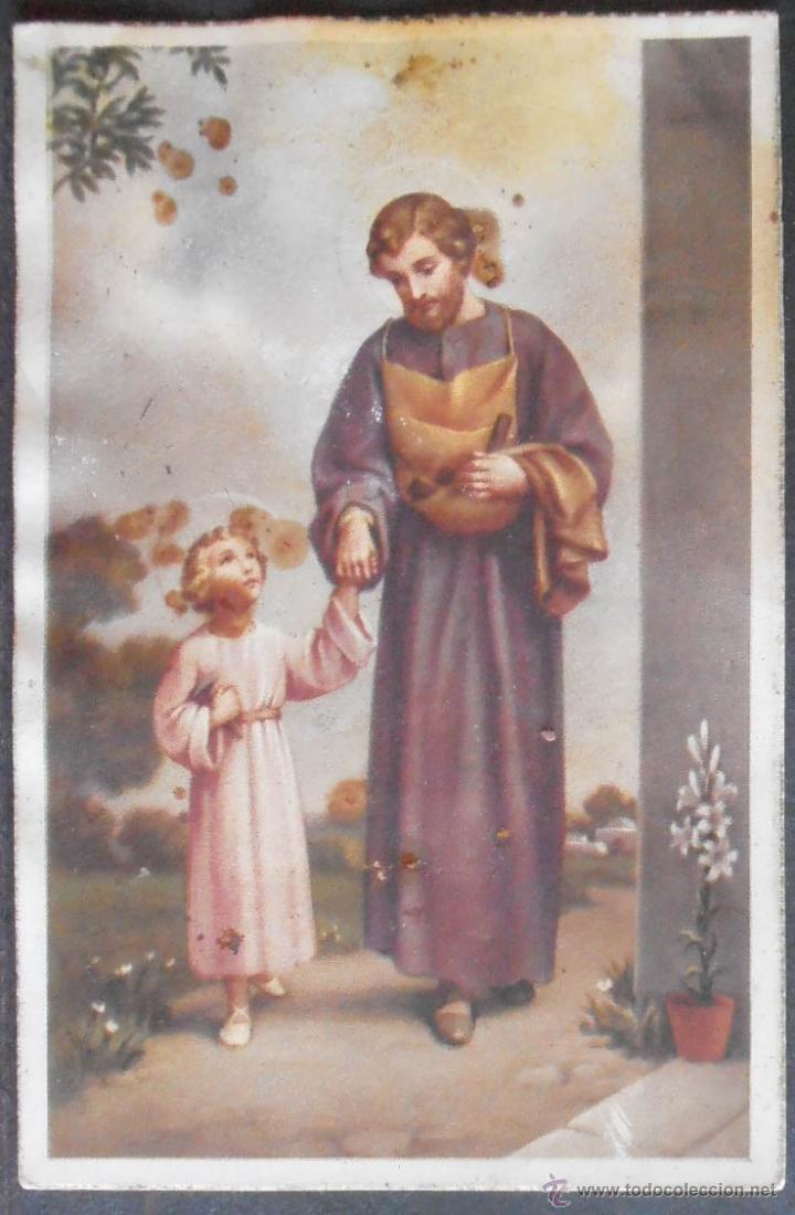 Postales: POSTAL,NI&Ntilde;O JESUS Y SAN JOSE,(38226),CONSERVACION,VER FOTOS