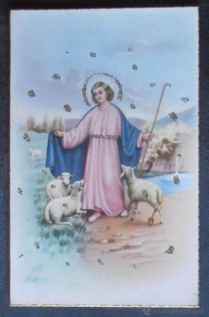 Postales: POSTAL,NI&Ntilde;O JESUS,PURPURINA (38734),CONSERVACION,VER FOTOS