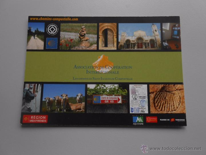 Postkarten: POSTAL DE ASOCIACION DE COOPERACION INTERNACIONAL DE LOS CAMINOS DE SANTIAGO FRANCIA. TDKP5