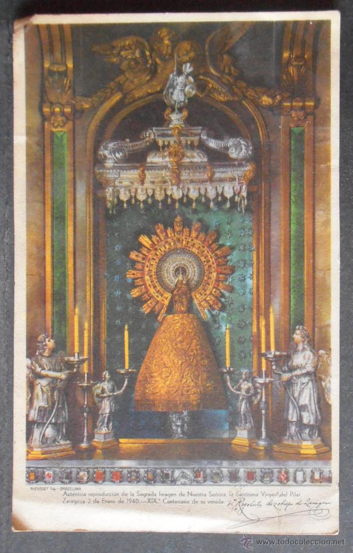 Postales: POSTAL,VIRGEN DEL PILAR, (39230),CONSERVACION,VER FOTOS
