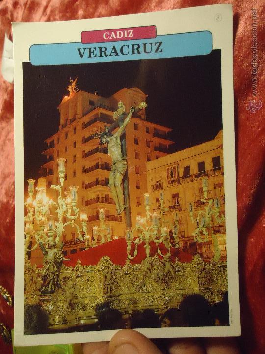 Postales: POSTAL SEMANA SANTA CADIZ -  CRISTO DE LA VERA CRUZ