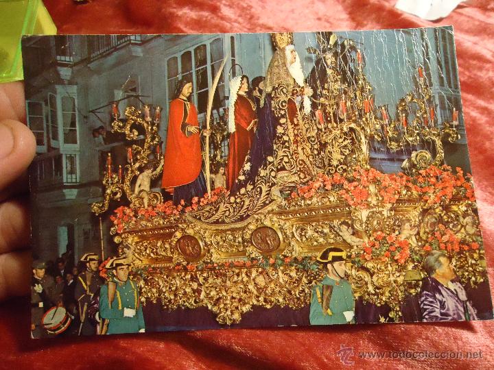 Postales: POSTAL SEMANA SANTA CADIZ - CRISTOY VIRGEN DE LOS AFLIGIDOS