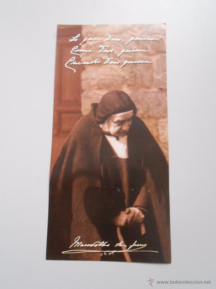 Postales: ORACION RECORDATORIO SANTA MARAVILLAS DE JESUS. TDKP6