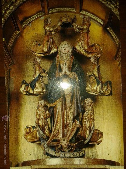 Postcards: POSTAL ARTE VIRGEN PALENCIA - ASUNCION PARROQUIA FUENTES DE NAVA - FUNDACION EDADES DEL HOMBRE