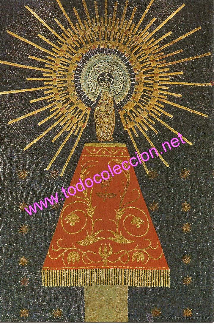 Postales: SANTUARIO DE TORRECIUDAD - MOSAICO DE LA VIRGEN DEL PILAR (POSTAL SIN CIRCULAR)