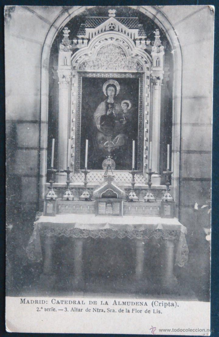 Postales: NUESTRA SE&Ntilde;ORA DE LA FLOR DE LIS - MADRID - Foto 1