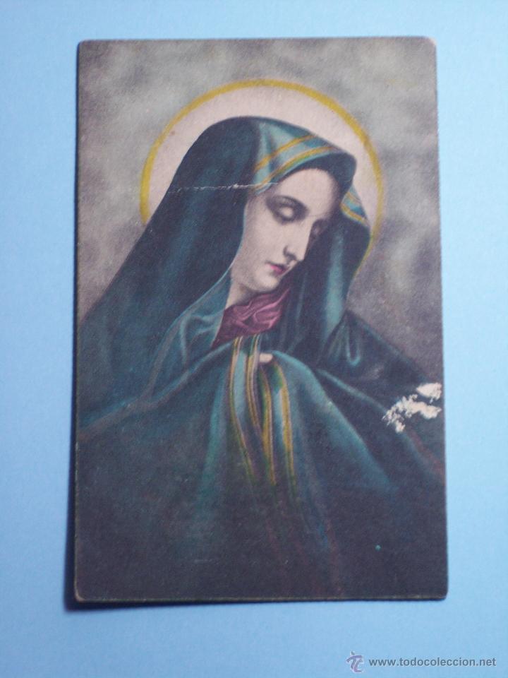 Postales: ANTIGUA TARJETA POSTAL DE NUESTRA SE&Ntilde;ORA DE LOS DOLORES (ESCRITA)