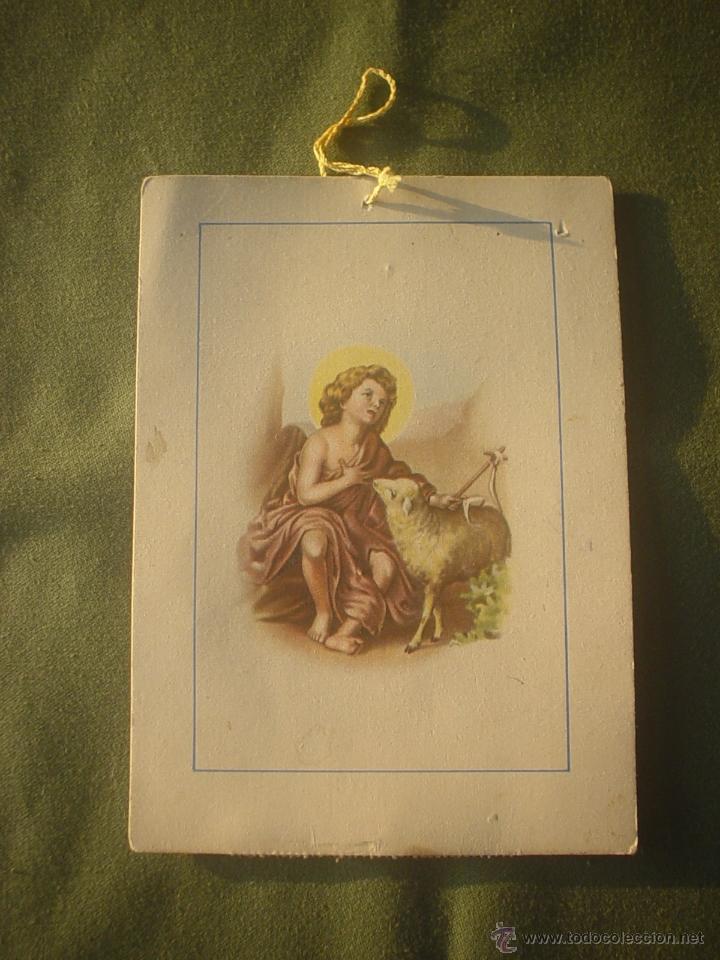 Postales: ESTAMPA NI&Ntilde;O JESUS - ANTIGUO CALENDARIO