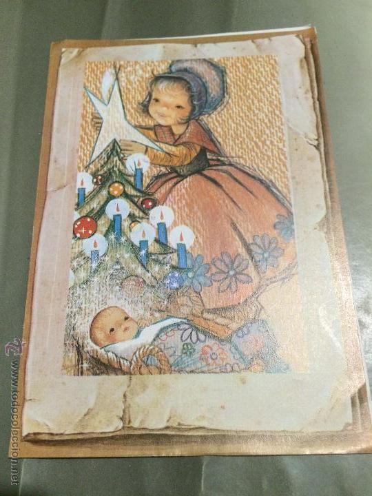 Postales: Christmas navide&ntilde;o a&ntilde;o 1988. Escrito en el interior. Buen estado.
