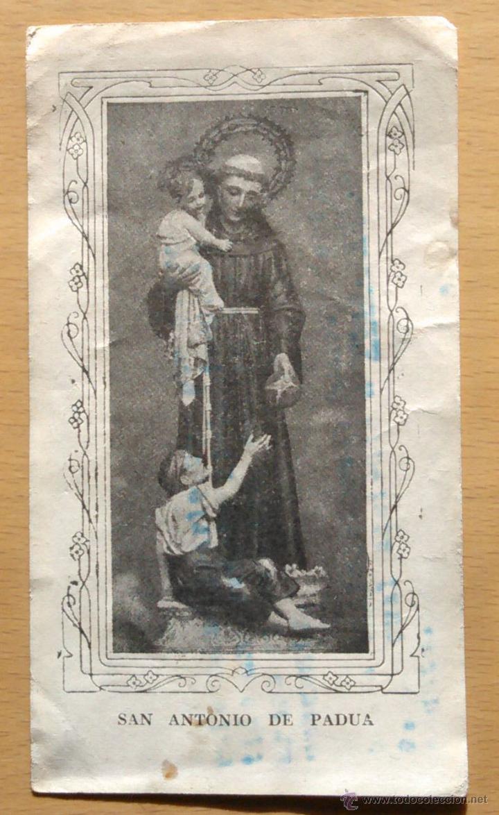 Postales: SAN ANTONIO DE PADUA - ESTAMPITA