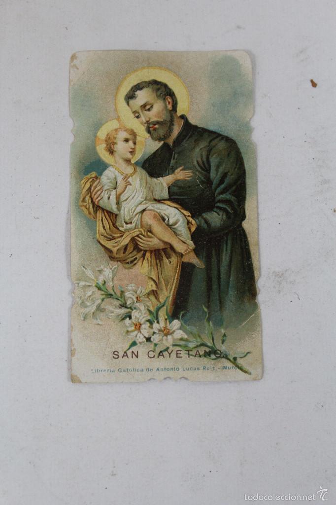 Cartoline: estampa de san cayetano