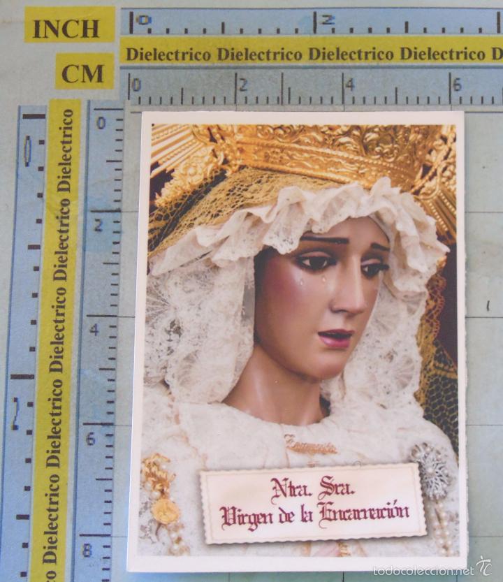 Cartoline: RECUERDO RELIGIOSO SEMANA SANTA. NUESTRA SE&Ntilde;ORA VIRGEN DE LA ENCARNACI&Oacute;N. 0