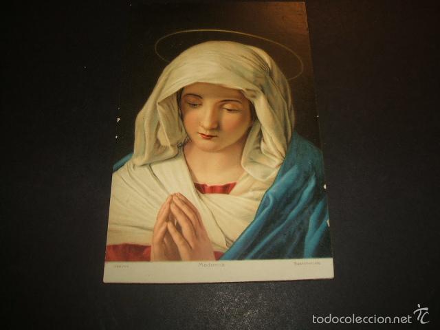 Postales: MADONNA SASSOFERRATO POSTAL STENGEL - Foto 1