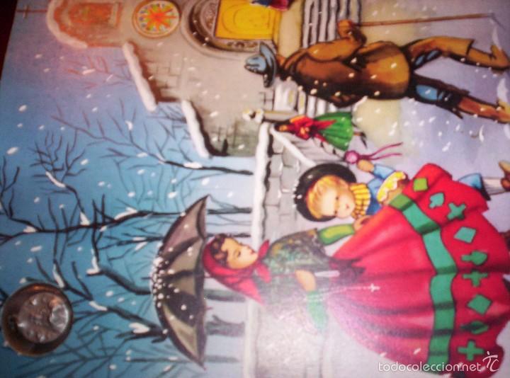 Postales: POSTAL DE NAVIDAD CON MEDALLA  DEL NI&Ntilde;O JESUS Y VIRGEN MARIA ? DE REGALO EN PARTE SUPERIOR