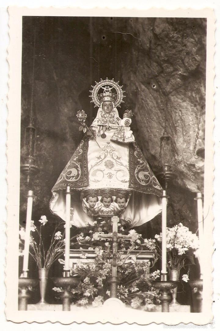 Postales: Postal de la virgen de Covadonga