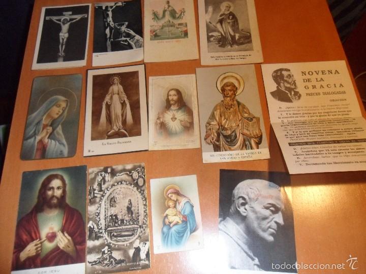 Postales: RECORDATORIOS Y ESTAMPAS RELIGIOSAS. LOTE DE 13. - Foto 1