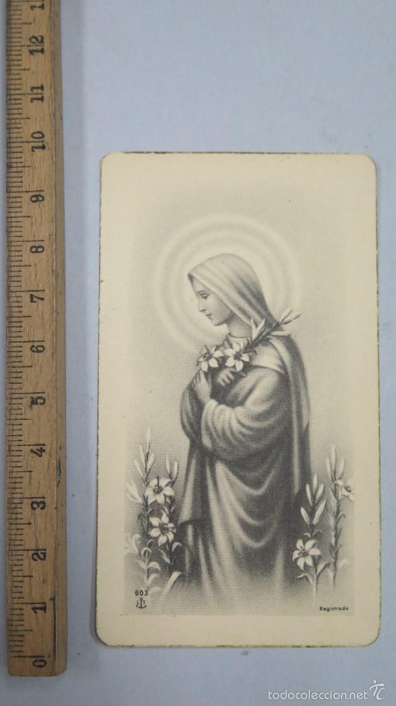 Postales: ESTAMPA DE VIRGEN. BUEN ESTADO