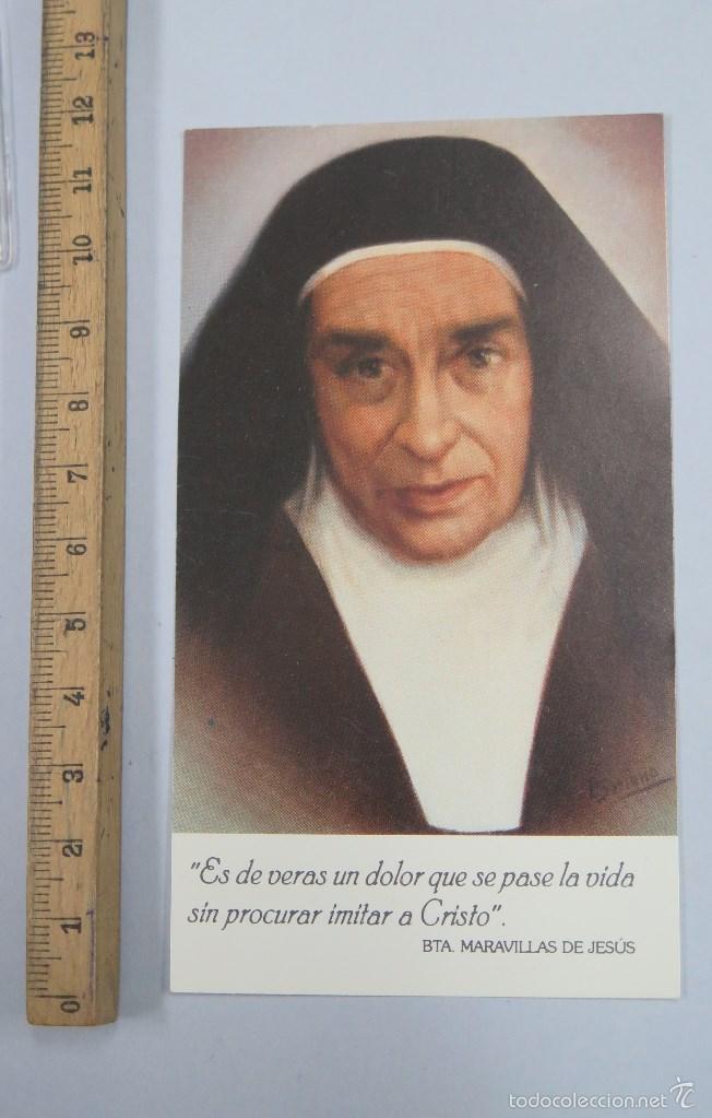 Postales: ESTAMPA BEATA MARAVILLAS DE JESUS.