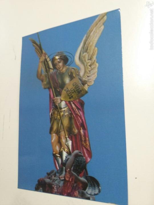 Postales: Estampita San Miguel Arc&aacute;ngel- tdkp7