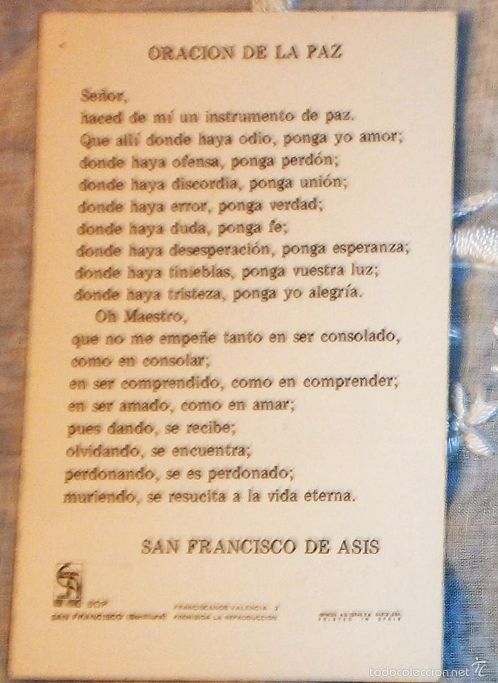 Es 12 Estampa San Francisco Asis Oracion De L Kaufen Alte Religiose Postkarten Und Zum Andenken In Todocoleccion