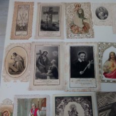 Postales: 21 ESTAMPITAS RELIGIOSAS TROQUELADAS