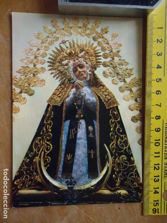 Postcards: POSTAL SEMANA SANTA - BADAJOZ ALMENTRALEJO , VIRGEN DE LA SOLEDAD