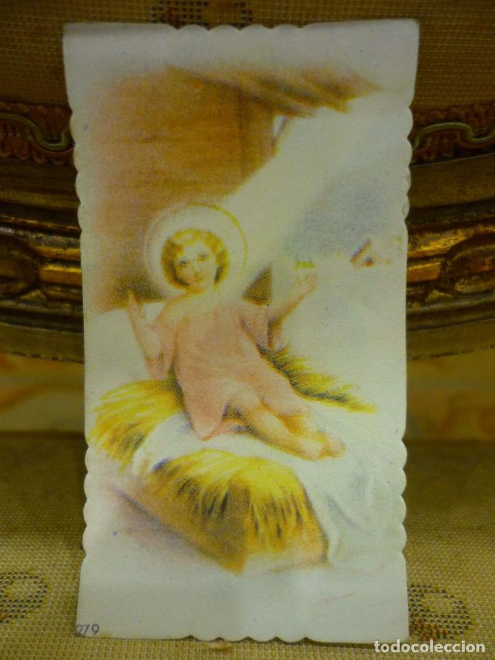 Postales: ESTAMPA NI&Ntilde;O JES&Uacute;S EN EL PESEBRE.