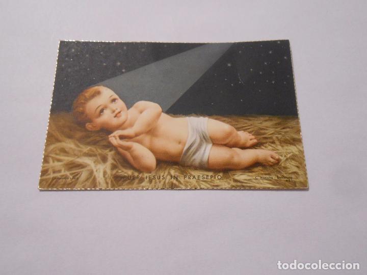 Postales: ESTAMPA NACIMIENTO NI&Ntilde;O JESUS. TDKP8