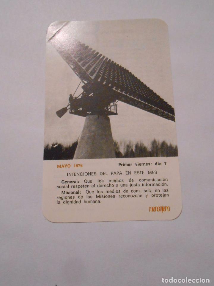 Postcards: INTENCIONES DEL PAPA EN ESTE MES. EDITORIAL MENSAJERO. 7 MAYO 1976. TDKP8