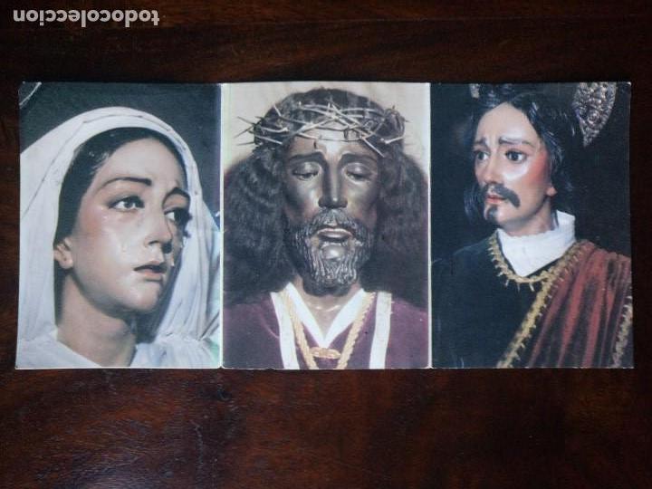 Postales: triptico bodas de oro hermandad ntro padre jesus cautivo y rescatado parroquia santa cruz cadiz