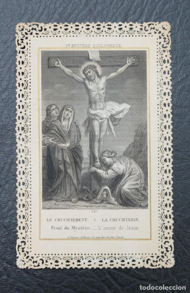 Postais: ANTIGUA Y BONITA ESTAMPA DE LA CRUCIFIXION DE CRISTO