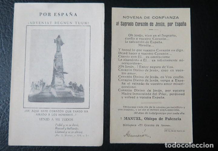 Postais: POR ESPA&Ntilde;A. ADVENIAT REGNUM TUUM. CON NOVENA POR ESPA&Ntilde;A. 1931