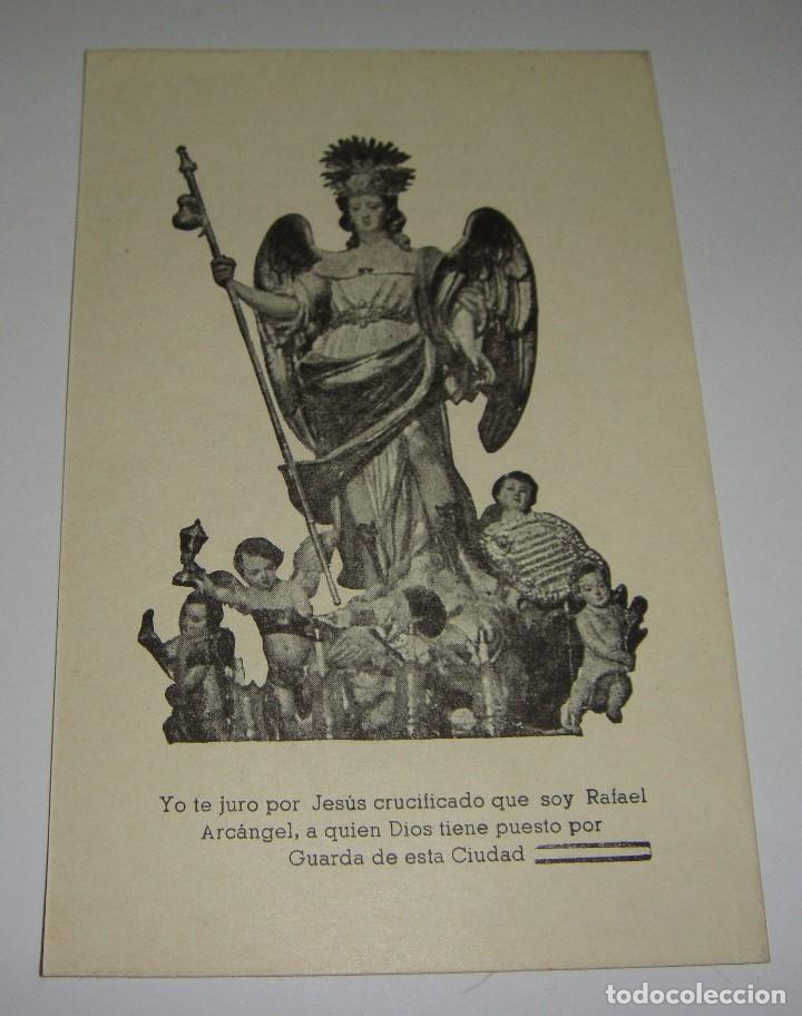 Cartes Postales: Recordatorio Religioso Antiguo. Santo Arc&aacute;ngel Custodio. C&oacute;rdoba.
