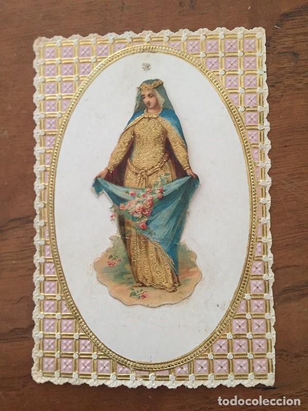 Postales: ESTAMPA DE SANTA ISABEL DE PORTUGAL
