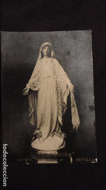 Postales: ESTAMPA FOTOGRAFICA.CAPILLA NI&Ntilde;O JESUS PRAGA.FIESTA MEDALLA MILAGROSA.SEVILLA.