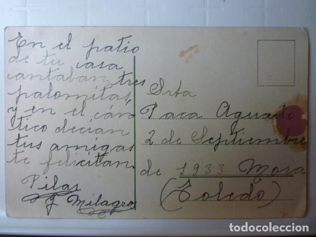 Postales: POSTAL RELIGIOSA. ESCRITA 1933. - Foto 2
