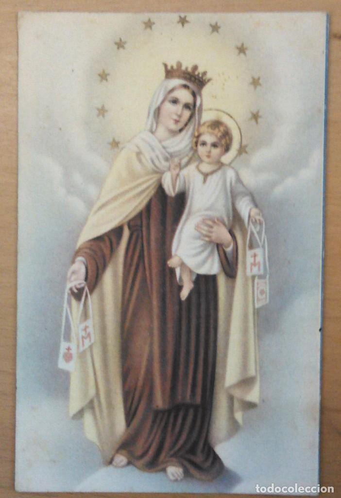 Postales: VIRGEN Y NI&Ntilde;O JESUS