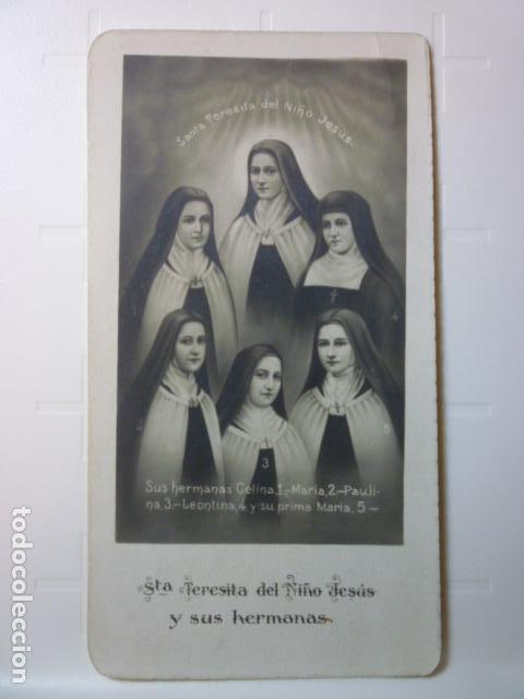 Postales: ESTAMPA STA. TERESITA DEL NI&Ntilde;O JES&Uacute;S Y SUS HERMANAS.