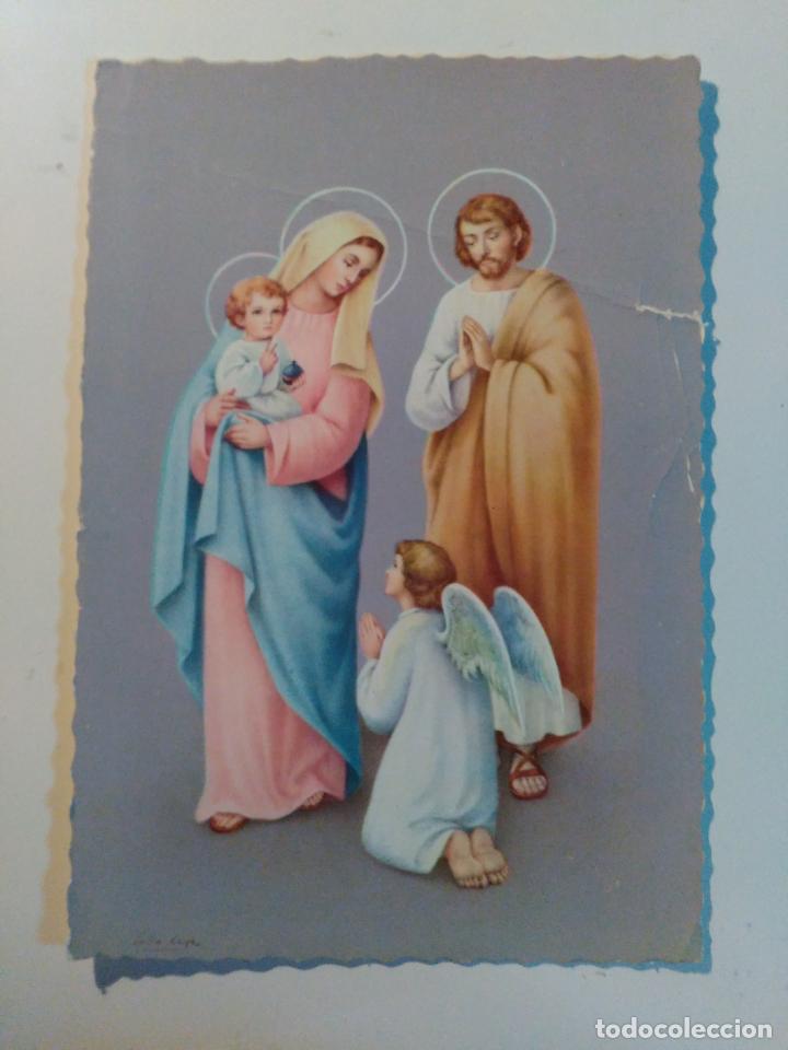 Postales: Postal antigua. Adoraci&oacute;n del ni&ntilde;o Jes&uacute;s