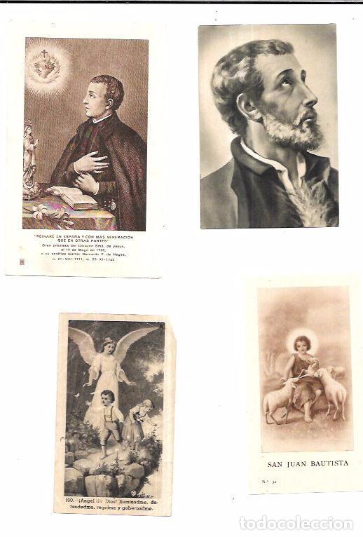 Postales: LOTE DE 25 ESTAMPAS RELIGIOSAS. - Foto 3