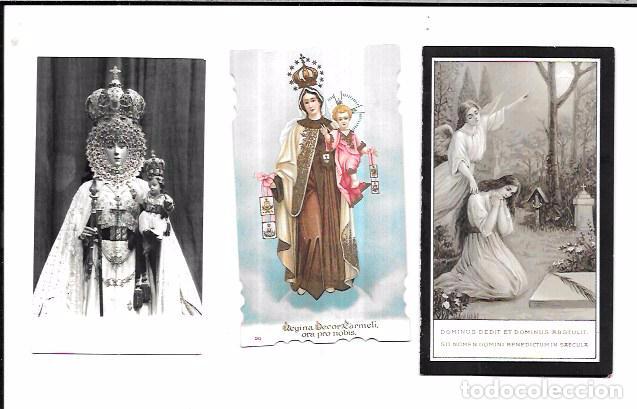 Postales: LOTE DE 25 ESTAMPAS RELIGIOSAS. - Foto 3