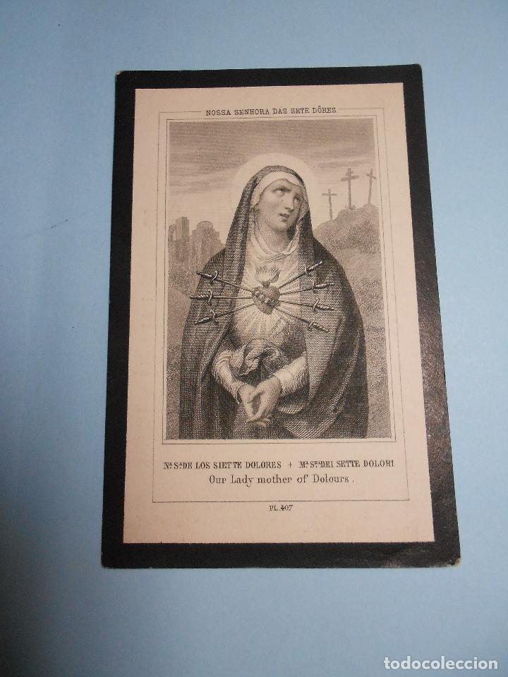 Postales: RECORDATORIO DE DEFUNCI&Oacute;N DE1889