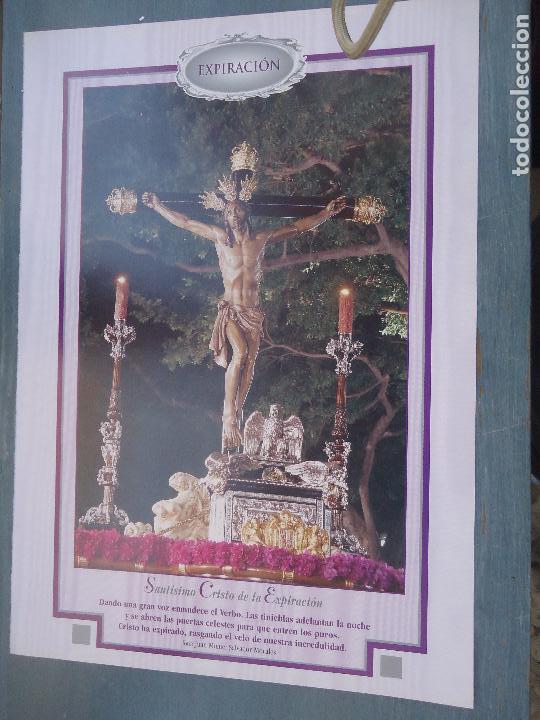 Postales: semana santa malaga hoja informacion grafica - cristo o virgen cofradia hermandad ver mas en tienda
