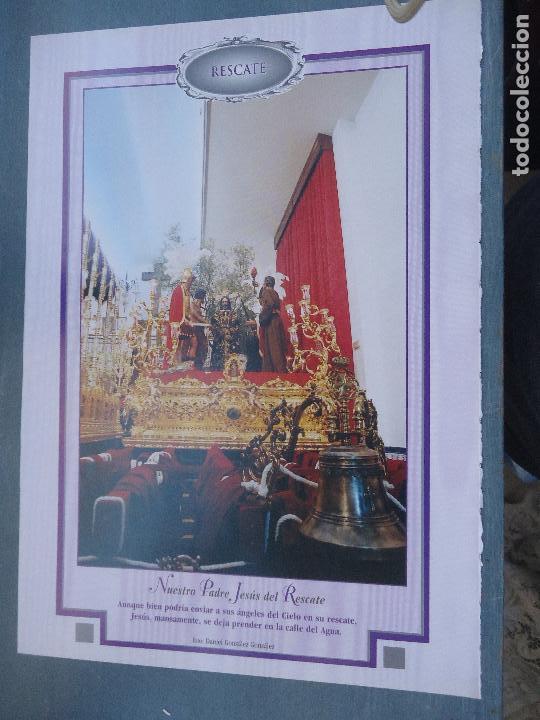 Cartoline: semana santa malaga hoja informacion grafica - cristo o virgen cofradia hermandad ver mas en tienda