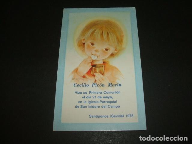 Postales: ROSER PUIG ILUSTRADORA RECORDATORIO PRIMERA COMUNION - Foto 1